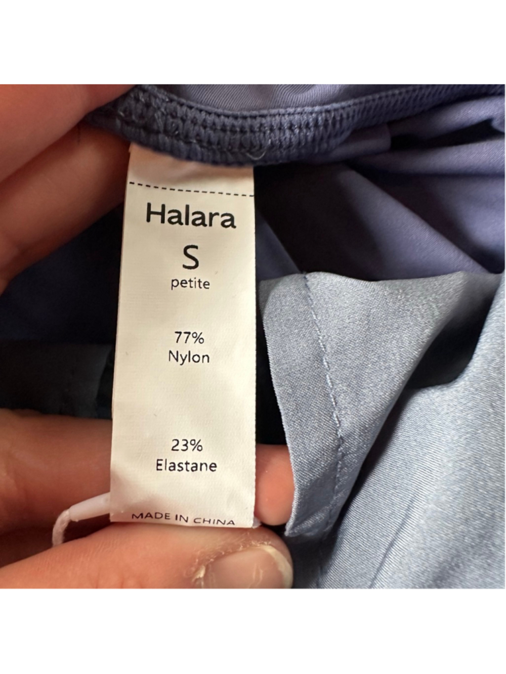 Women's Halara Blue Petite S Track Pants Joggers Summer - Picture 9 of 15